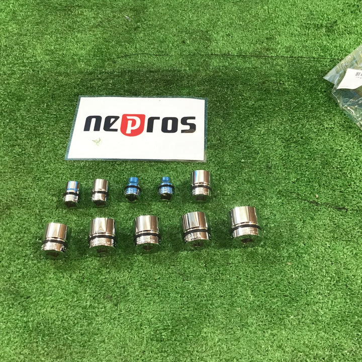 【未使用品(店頭展示品)】ネプロス(nepros)ショートソケット12角 NB3 10個組【岩槻店】