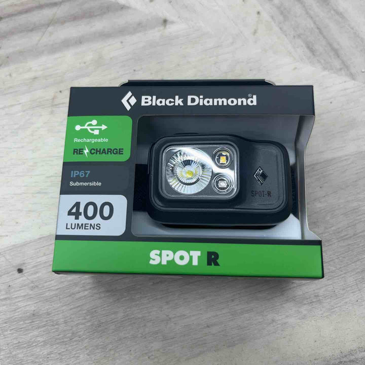 Black Diamond スポット400-R グラファイト 400ルーメン アウトドア ヘッドライト コンパクト 充電式モデル 【越谷店】