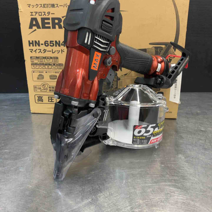 【未使用(店頭展示品)】★マックス(MAX) 高圧エア釘打ち機 HN-65N4(D)-R【東大和店】
