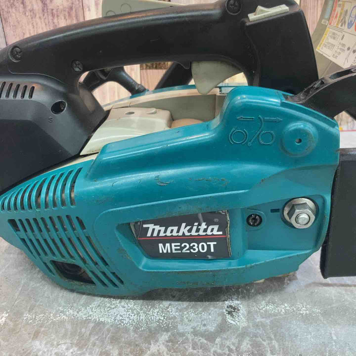 【ジャンク品】◇マキタ makita 250mm エンジンチェーンソー  ME230T 訳あり 不動品【八潮店】