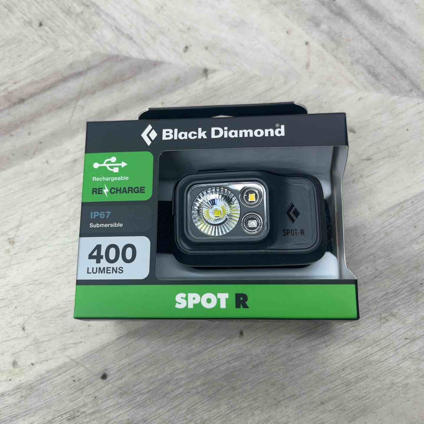Black Diamond SPOT R 2個セット400ルーメン ヘッドランプ スポット400