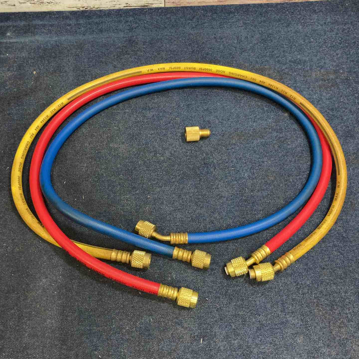 COOLTECH クールテック マニホールドゲージ EN837-1 圧力計 ハードケース付き ※動作未確認 【八潮店】