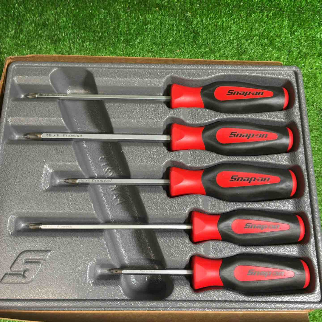 Snap-on SGDDP50BR ダイヤモンドチップ ドライバーセット スナップオン 赤【藤沢店】