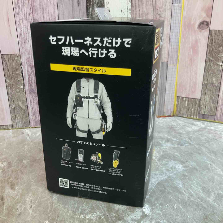 【未使用品】タジマ　新規格 A4SFAF-BK セフハーネス フリーサイズ【八潮店】