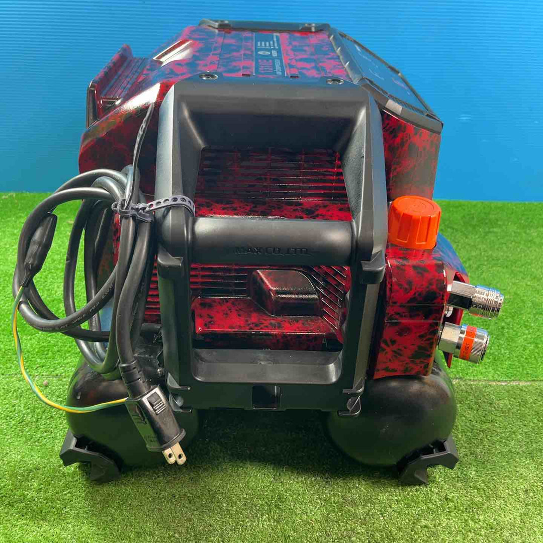 【美品】★マックス(MAX) 高圧専用エアコンプレッサー AK-HH1310E 限定色 ジュラシックレッド【岩槻店】