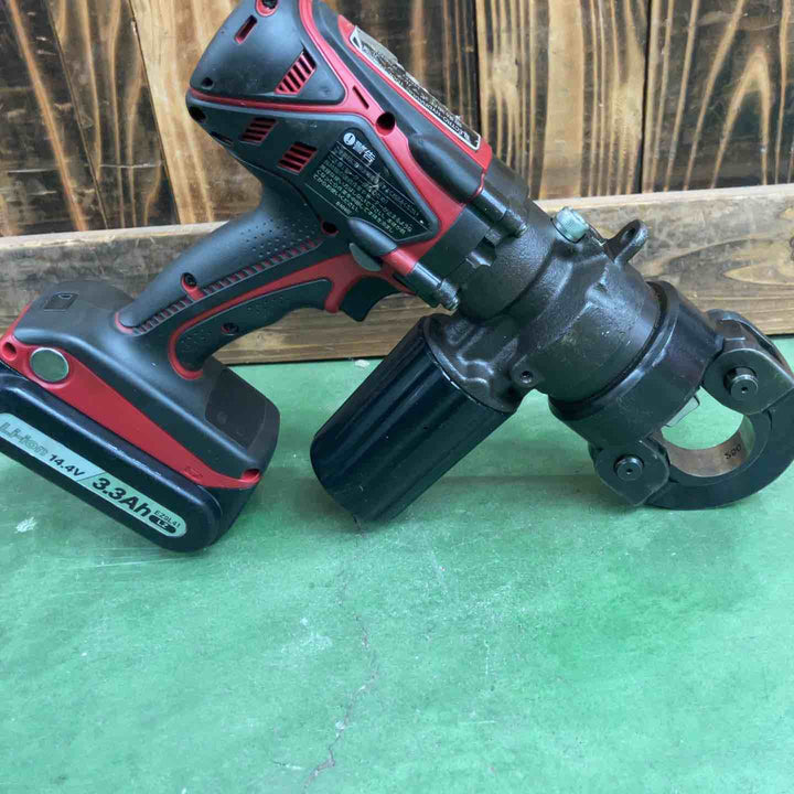 ダイア/DAIA 14.4V 油圧式 充電式多目的プロマー HPN-250RL 3.2Ahバッテリー2個、六角圧縮ダイス付き【桶川店】