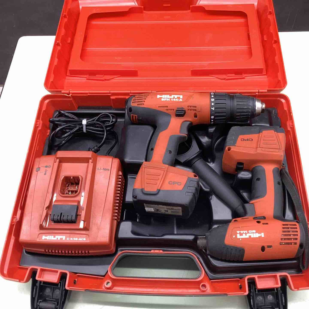 ◇ヒルティ(HILTI) 14.4V充電式ドリルドライバー SFH144-A【越谷店】