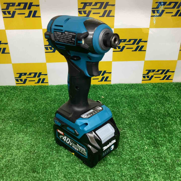 マキタ(Makita) 40v 充電式インパクトドライバ TD003GRAX バッテリー(BL4020×2個)・充電器(DC40RA)・ケース付【越谷店】
