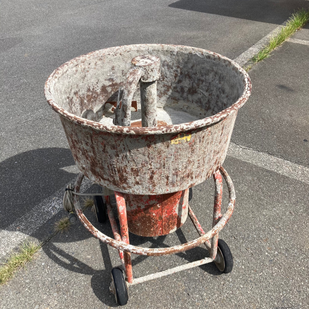 【中古品/店頭受取り限定】タケムラテック モルタルミキサー ドラム径 (W700H300) 型式不明 【東大和店】