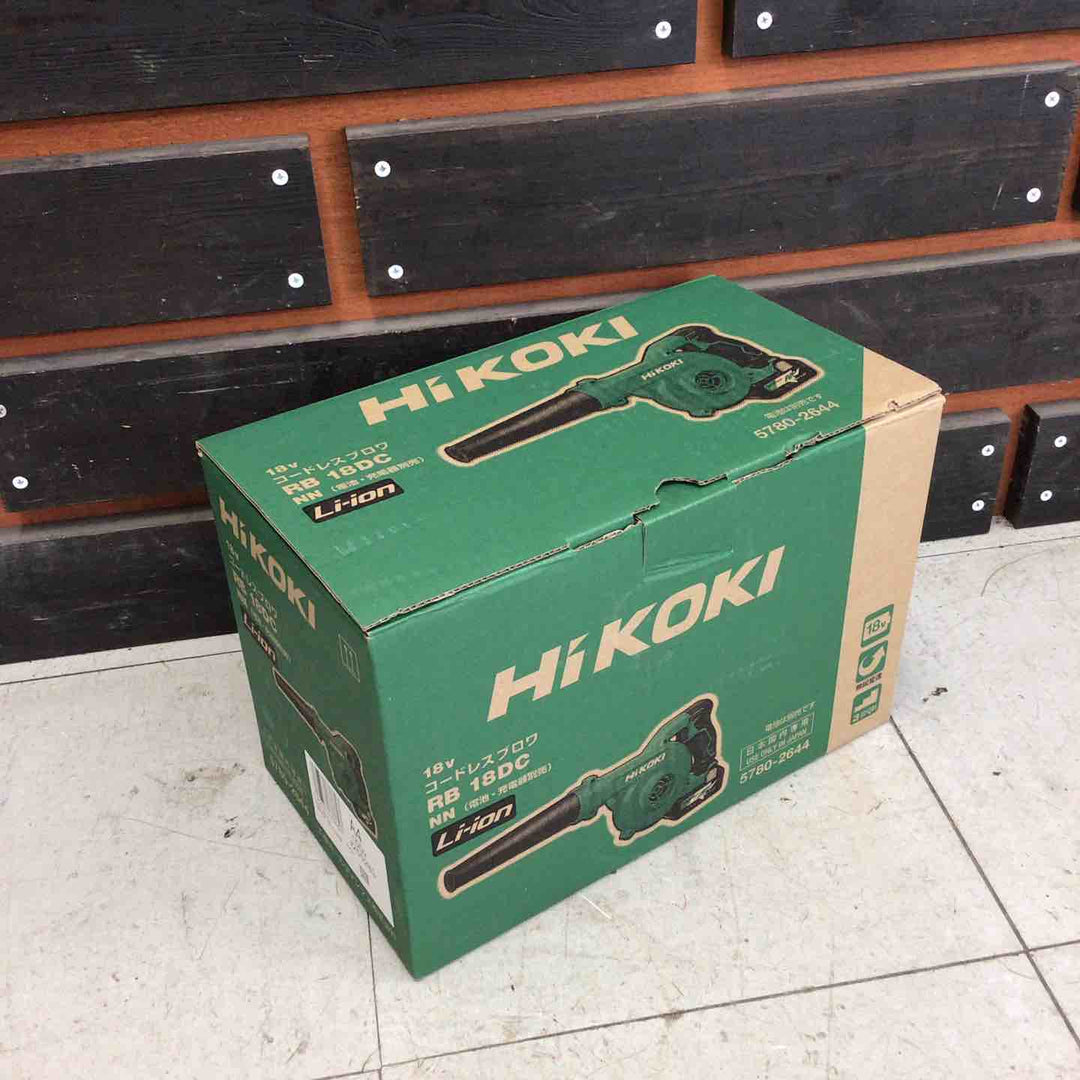 【中古美品】 ハイコーキ/HIKOKI ※旧:日立工機 コードレスブロア RB18DC(NN) 【鴻巣店】