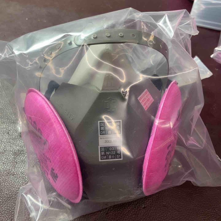 【未使用(店頭展示品)】【まとめ売り】防じんマスク Mサイズ  6000DDSR/2091-RL3M 防塵 5個まとめ【東大和店】