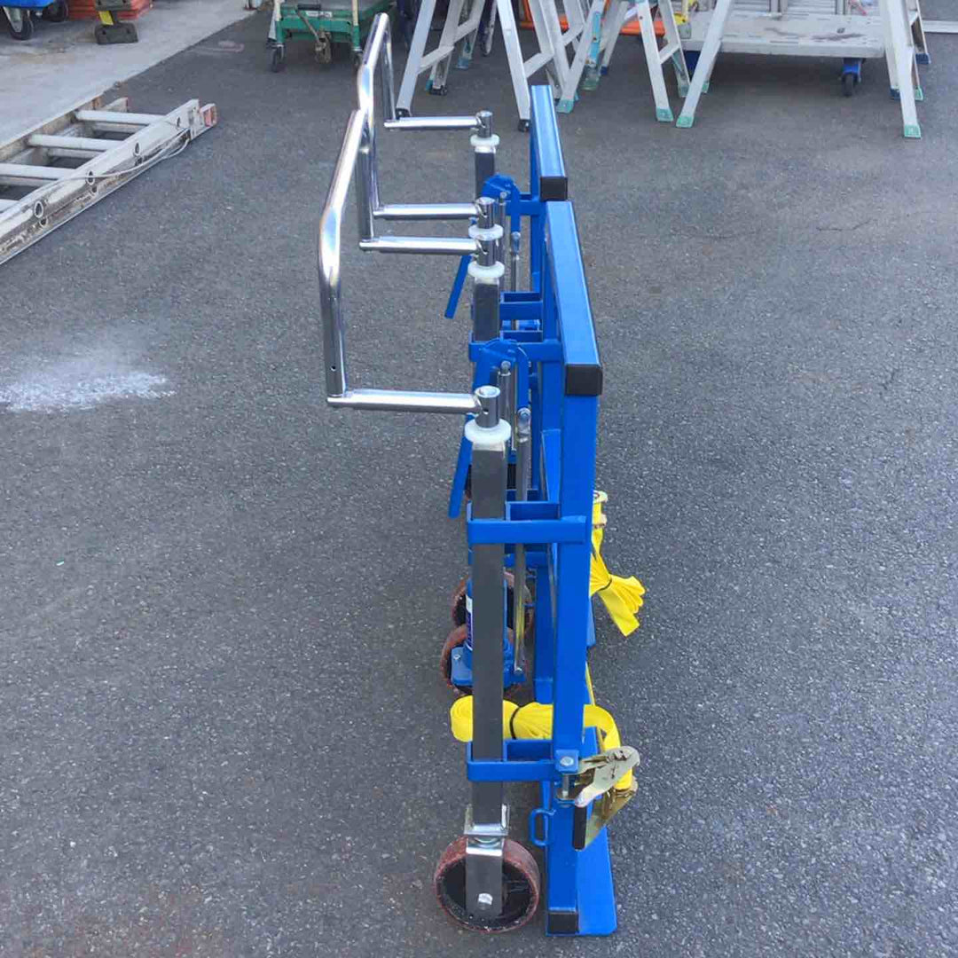 【店頭受取り限定】ロジスティッカー 重量物移動台車 リフティングローラー 家具移動台車 2台セット 油圧式【八潮店】