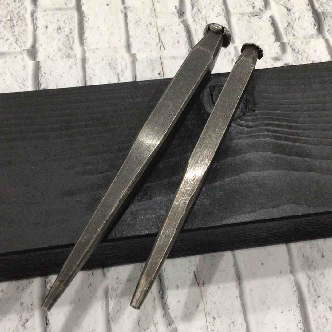 清忠 釘〆 2本組 角 たこ口 約165mm/約148mm 【川口店】