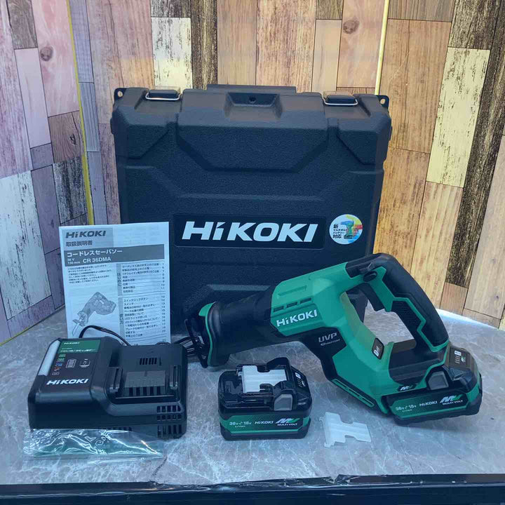 ★ハイコーキ(HIKOKI ※旧:日立工機) コードレスセーバーソー CR36DMA(2XPZ)【八潮店】
