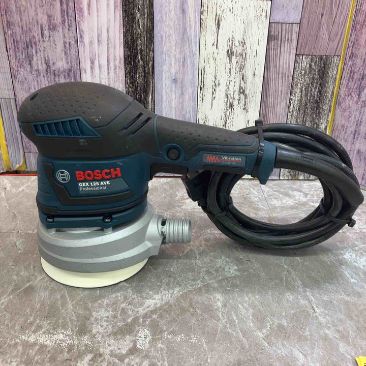 ◇BOSCH(ボッシュ) 吸じんランダムアクションサンダー GEX125AVE【八潮店】