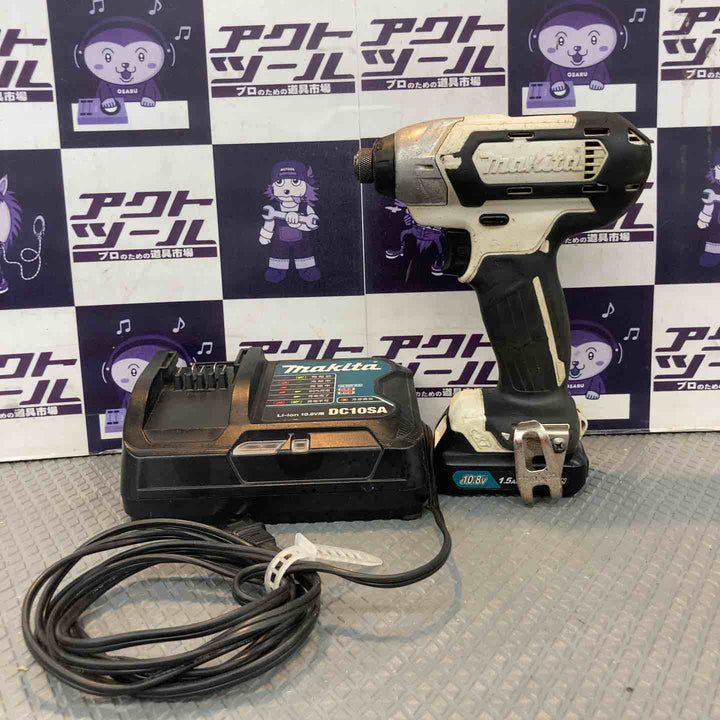 【中古品】マキタ(makita) コードレスインパクトドライバー TD110DSHSW【所沢店】