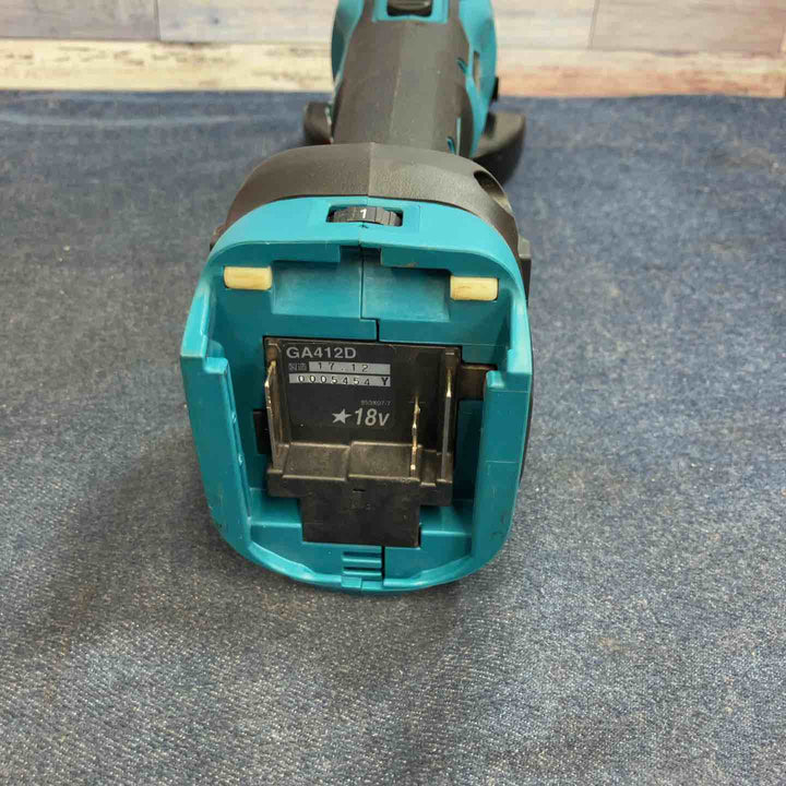 ★マキタ(makita) 100mmコードレスディスクグラインダ GA412DZ【八潮店】