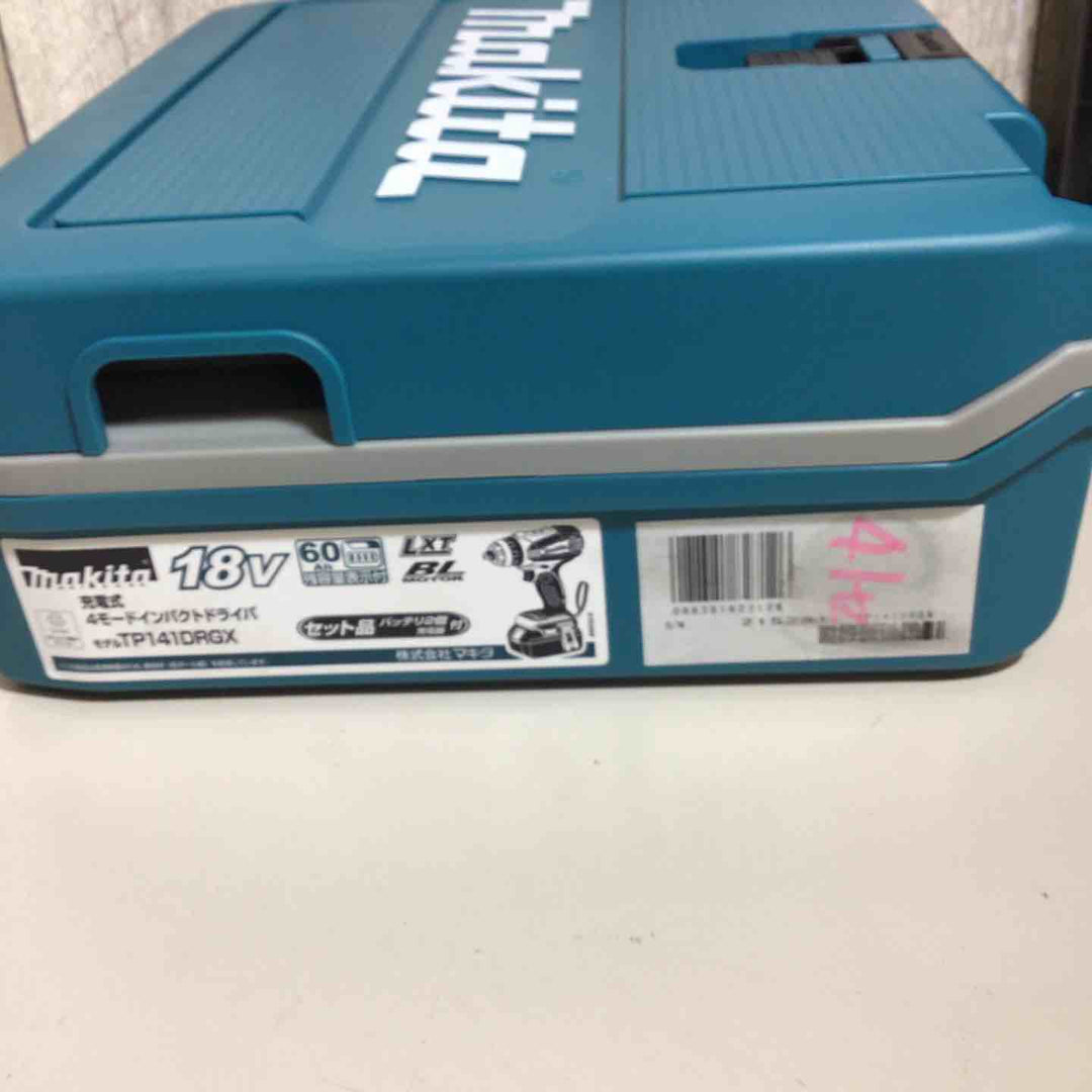 ★純正バッテリー2個&充電器付き フルセット★マキタ(makita) コードレス4モードインパクトドライバー TP141DRGX【戸田店】