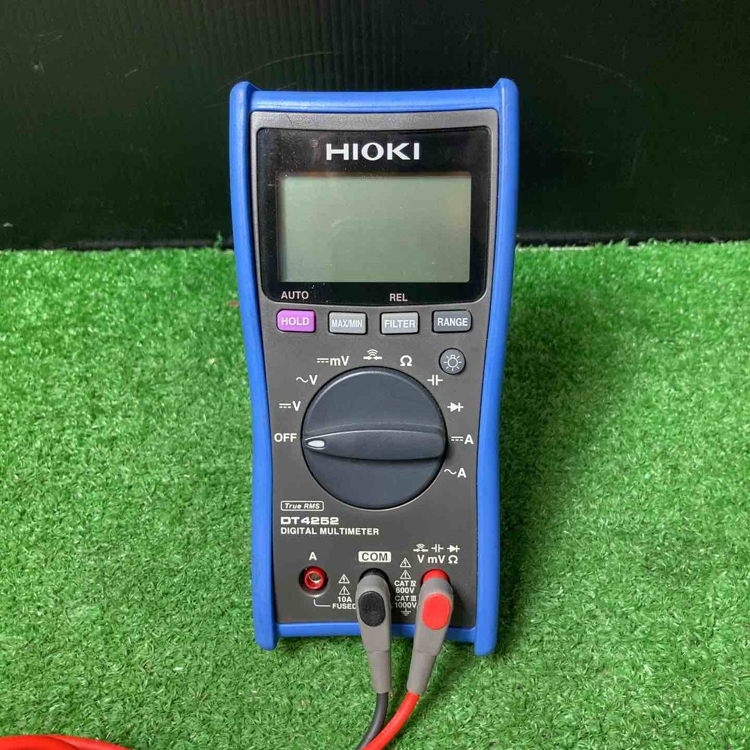 【美品】◇日置電機(HIOKI) DT4252 デジタルマルチメータ (10A端子搭載汎用タイプ) ※外箱欠品※【岩槻店】