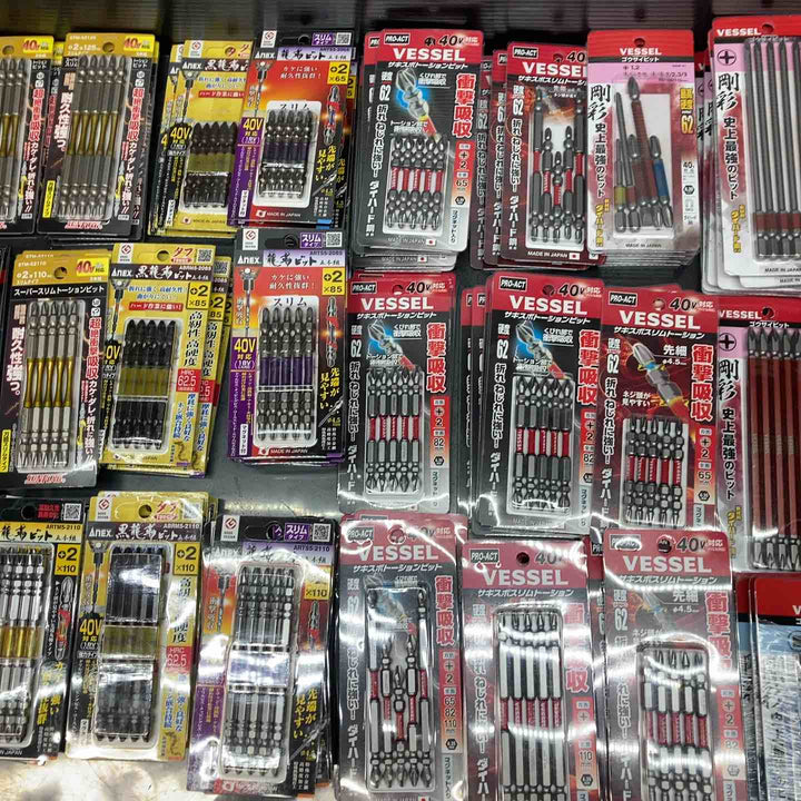 【未使用品】ビット5本入り×150個まとめ売り！ANEX アネックス 龍靭 VESSEL ベッセル サキスボ等♪ +インパクト用【川越店】