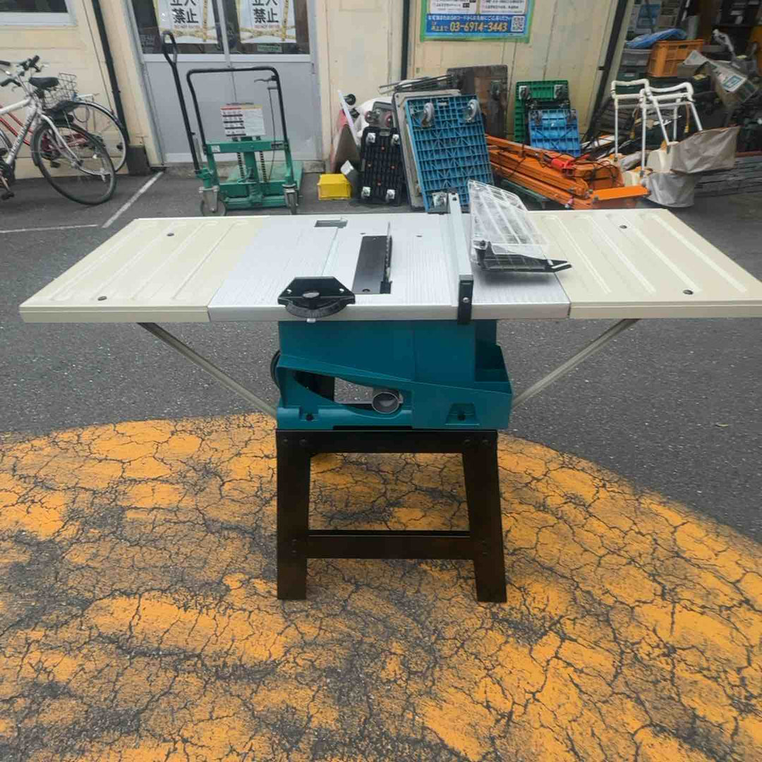 【中古・発送可！】 マキタ makita マルノコ盤 2703 台座(193920-6)、サブテーブル(192797-6、192798-4) フルセット！ 【桶川店】