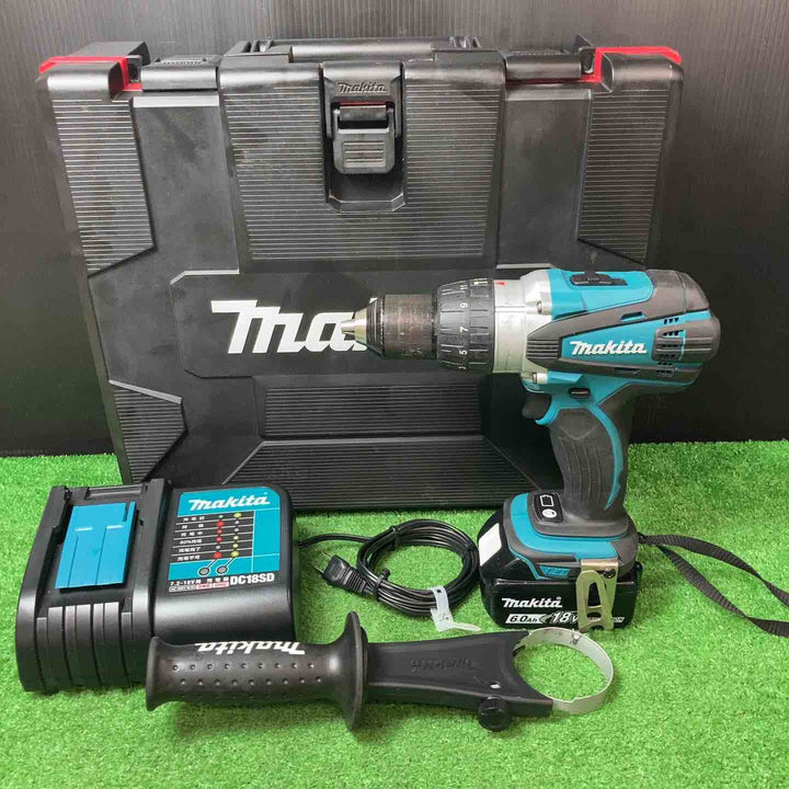 マキタ/makita コードレス振動ドリルドライバー HP458DRGX 18V6.0Ahバッテリー1個【岩槻店】