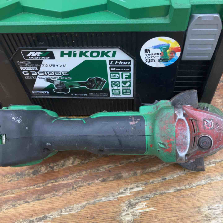 ★ハイコーキ(HIKOKI ※旧:日立工機) 100mmコードレスディスクグラインダ G3610DA(NN)【柏店】