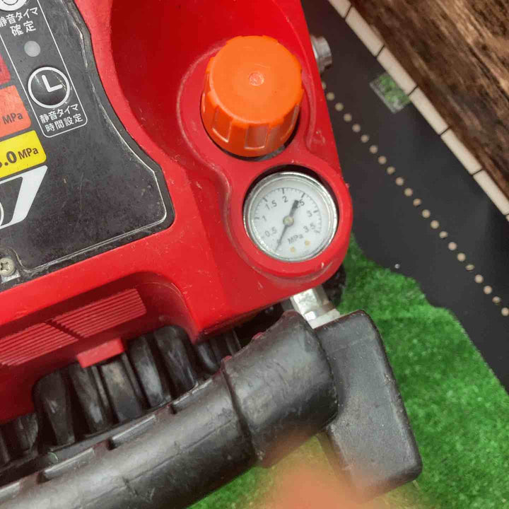 【中古品】マックス(MAX) エアコンプレッサー AK-HL1270E_レッド 動作確認済み【川越店】