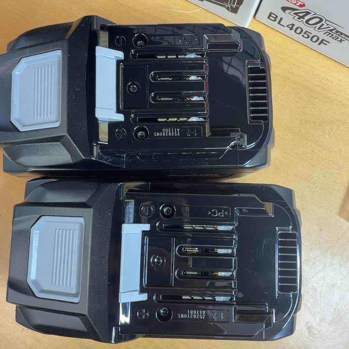 ▼マキタ(makita) リチウムイオンバッテリー 40Vmax/5.0Ah BL4050F ２個セット【越谷店】