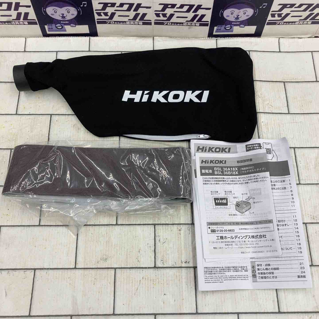 ★ハイコーキ(HIKOKI ※旧:日立工機) コードレスベルトサンダー SB3608DA(XPZ)【所沢店】