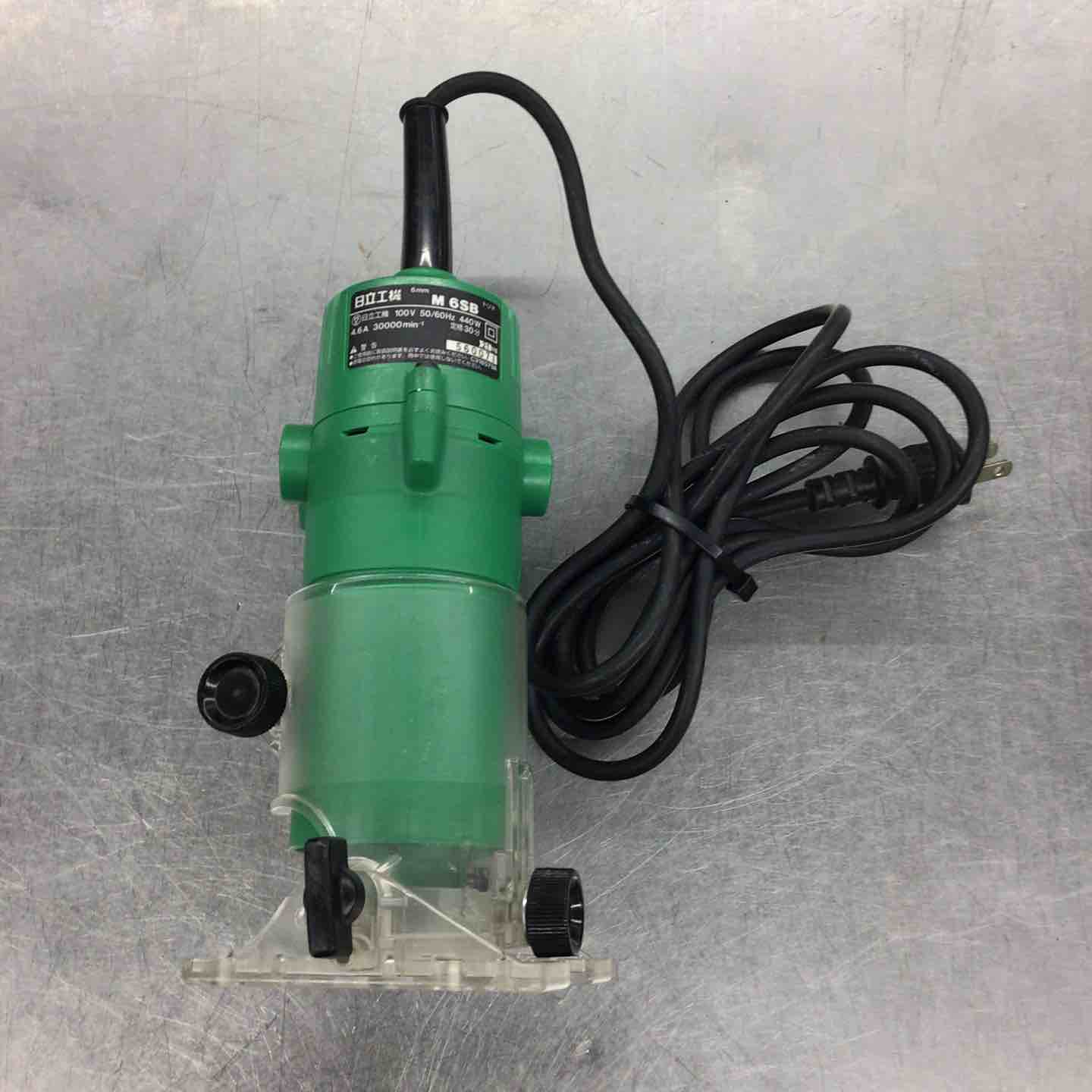 HiKOKI ハイコーキ トリマ M6SB HiKOKI（ハイコーキ） HiKOKI（日立工機） 100V トリマ M6SB 軸径：6mm