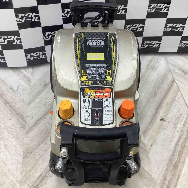 マックス エアコンプレッサー AK-HL1250E 　異音有　【越谷店】