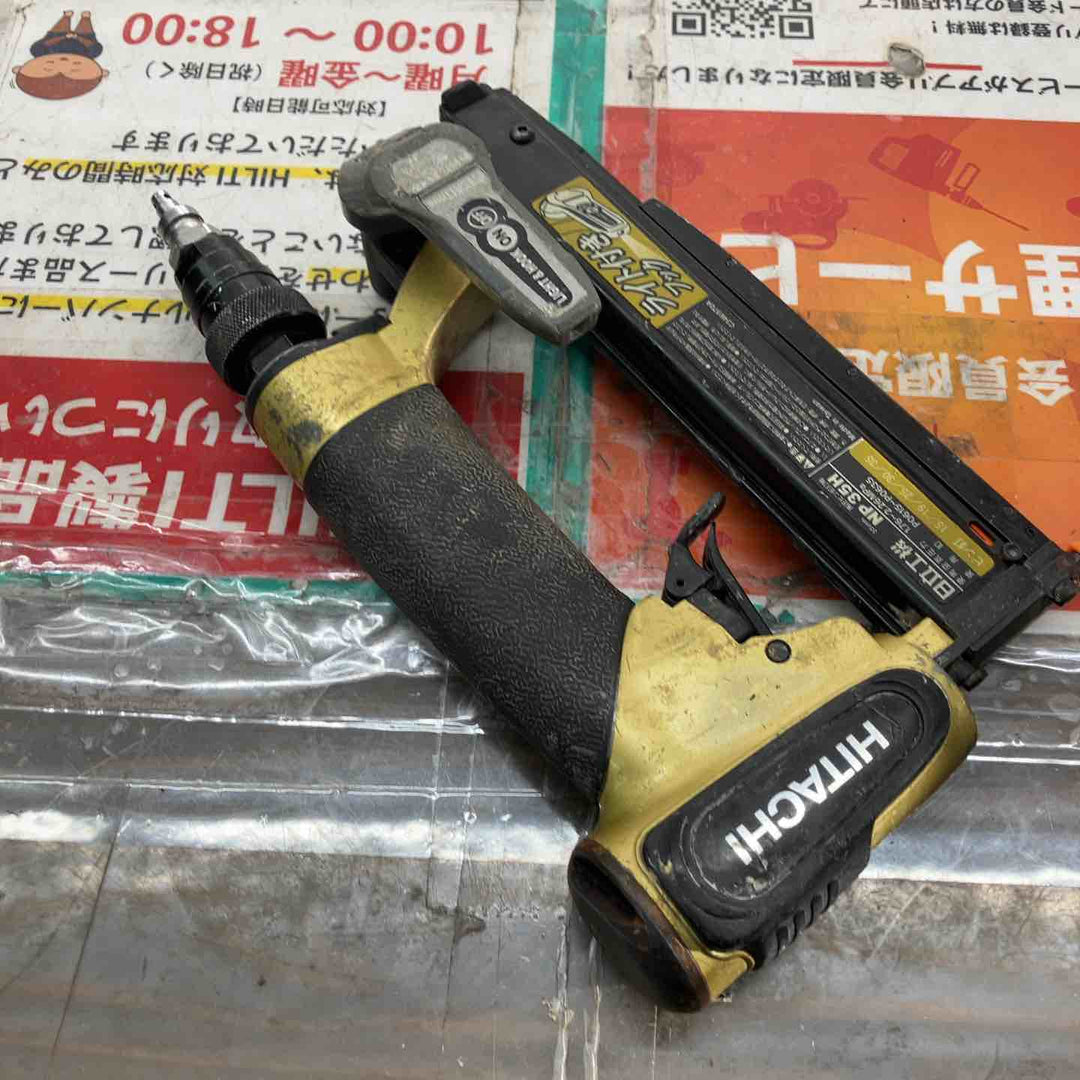 ★ハイコーキ(HIKOKI ※旧:日立工機) 高圧ピンネイラ NP35H【戸田店】