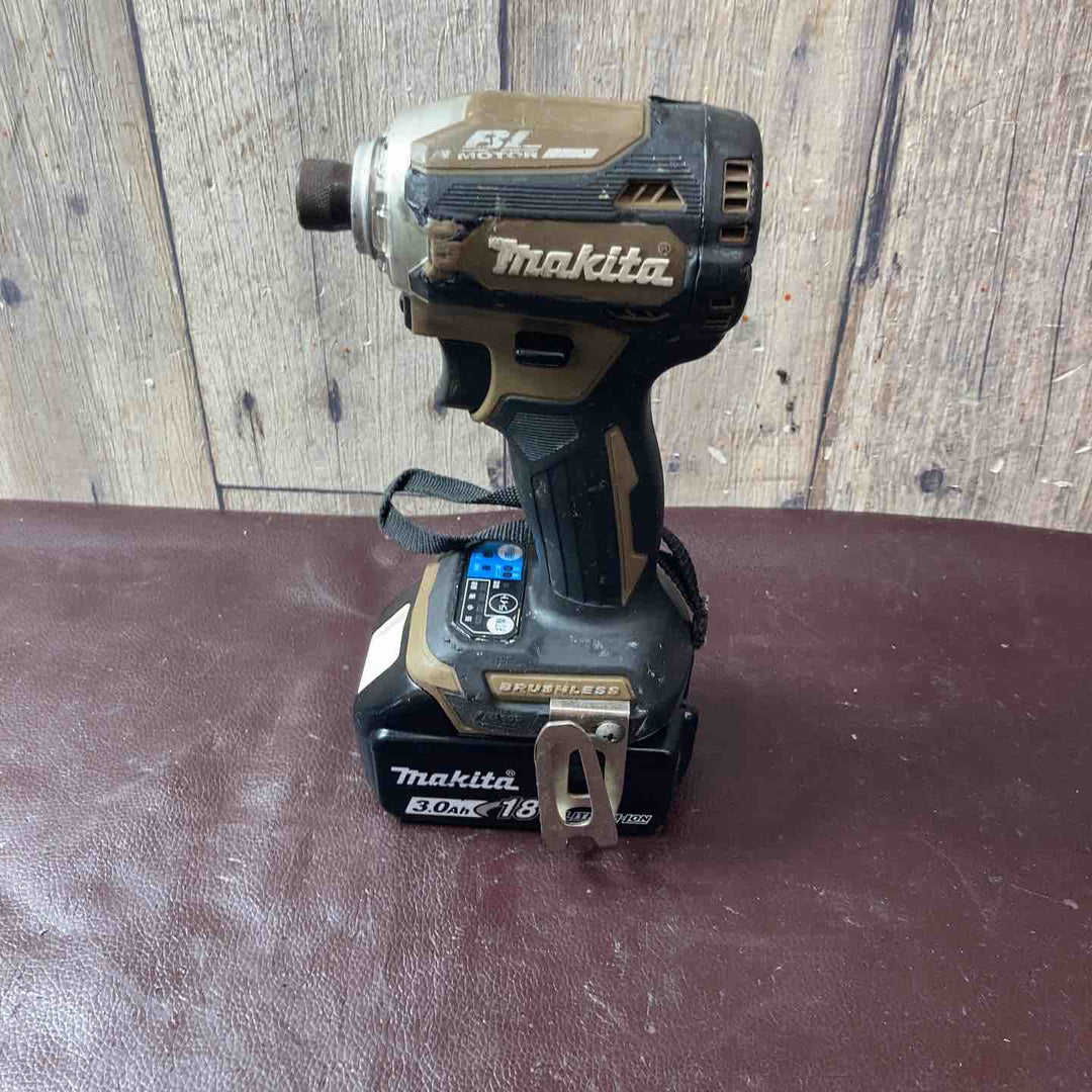 【中古品】マキタ(makita) コードレスインパクトドライバー TD171DZAB バッテリー1個付属【東大和店】