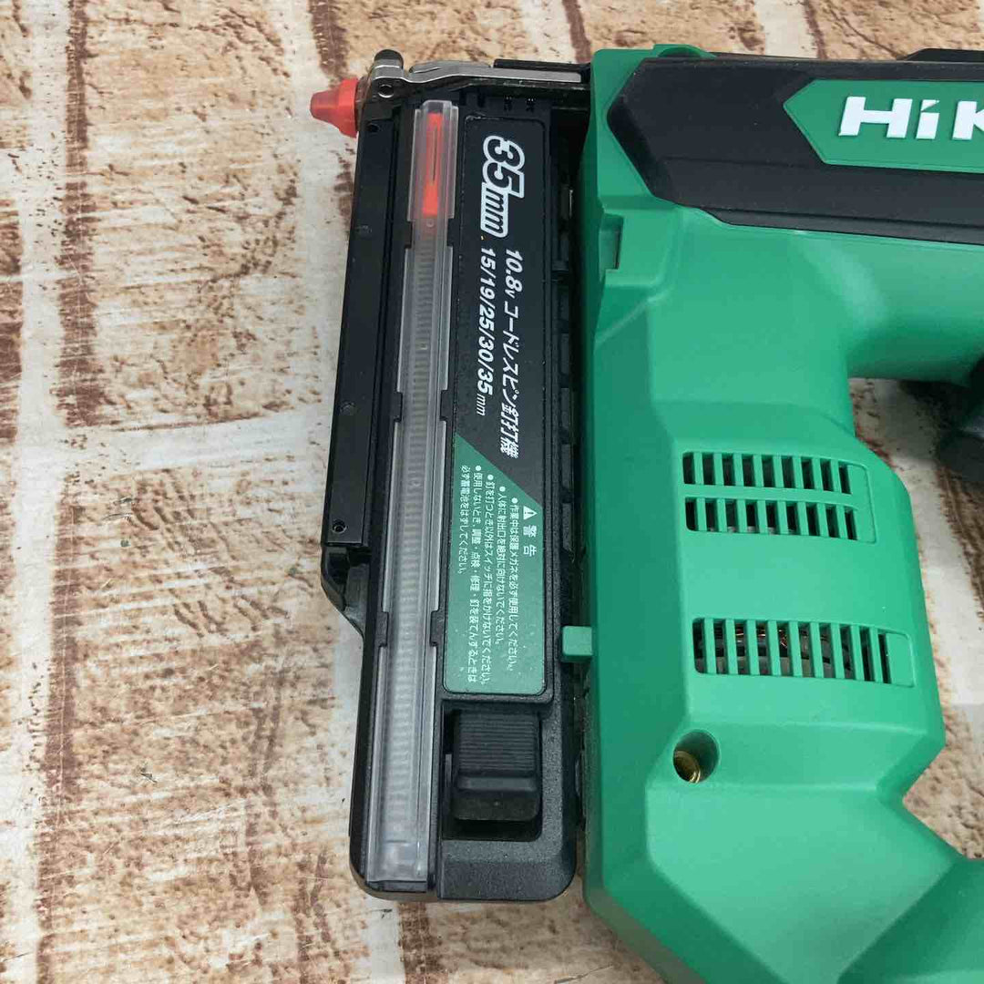 【中古品】HiKOKI(ハイコーキ) 10.8V 充電式ピン釘打機 4.0Ah蓄電池1個・急速充電器・ケース付 NP1235DA(LS)【所沢店】