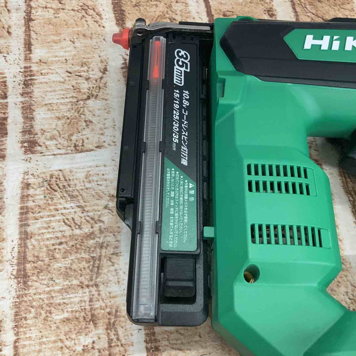 【中古品】HiKOKI(ハイコーキ) 10.8V 充電式ピン釘打機 4.0Ah蓄電池1個・急速充電器・ケース付 NP1235DA(LS)【所沢店】