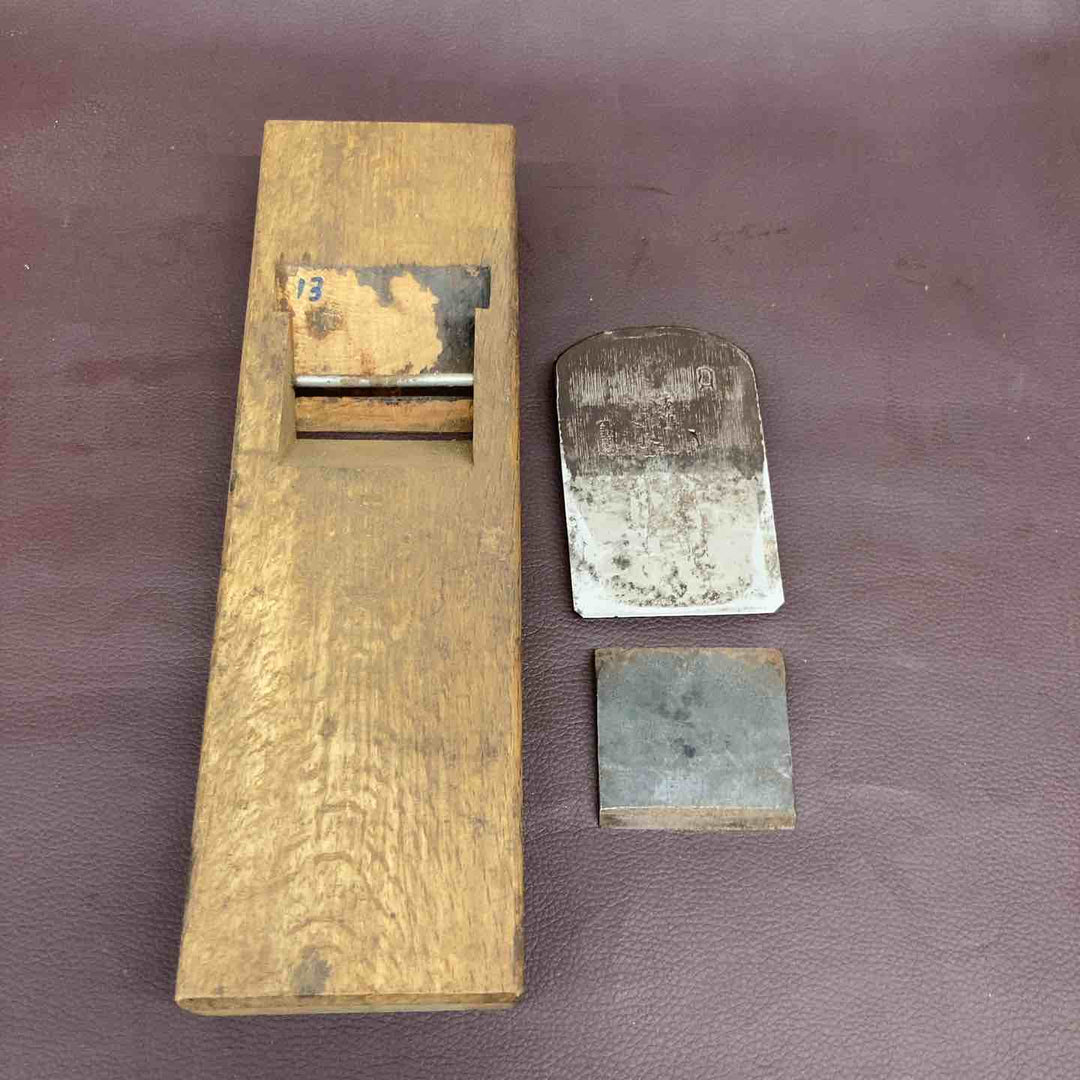 【中古品】 【千代鶴】 【謹製】 鉋 平鉋 宮大工 DIY 骨董品 鑿 鋸 和工具 【東大和店】
