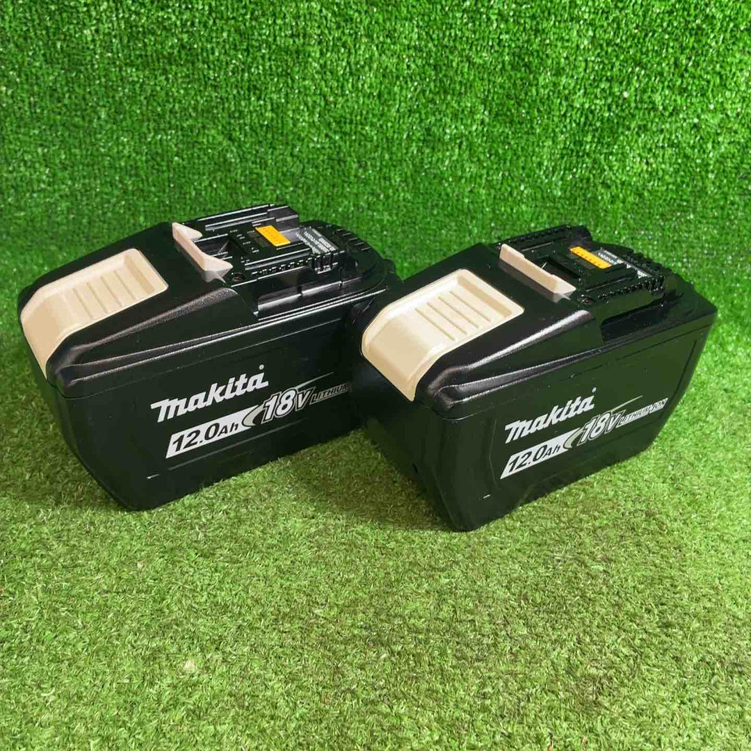 ★マキタ(makita) リチウムイオンバッテリー 18V/12.0Ah BL18120　　２個セット【藤沢店】