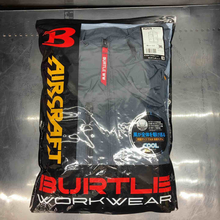 □バートル(BURTLE) 空調服用ファン&バッテリーセット AC09+ファン(AC09-2) エアークラフト【川越店】