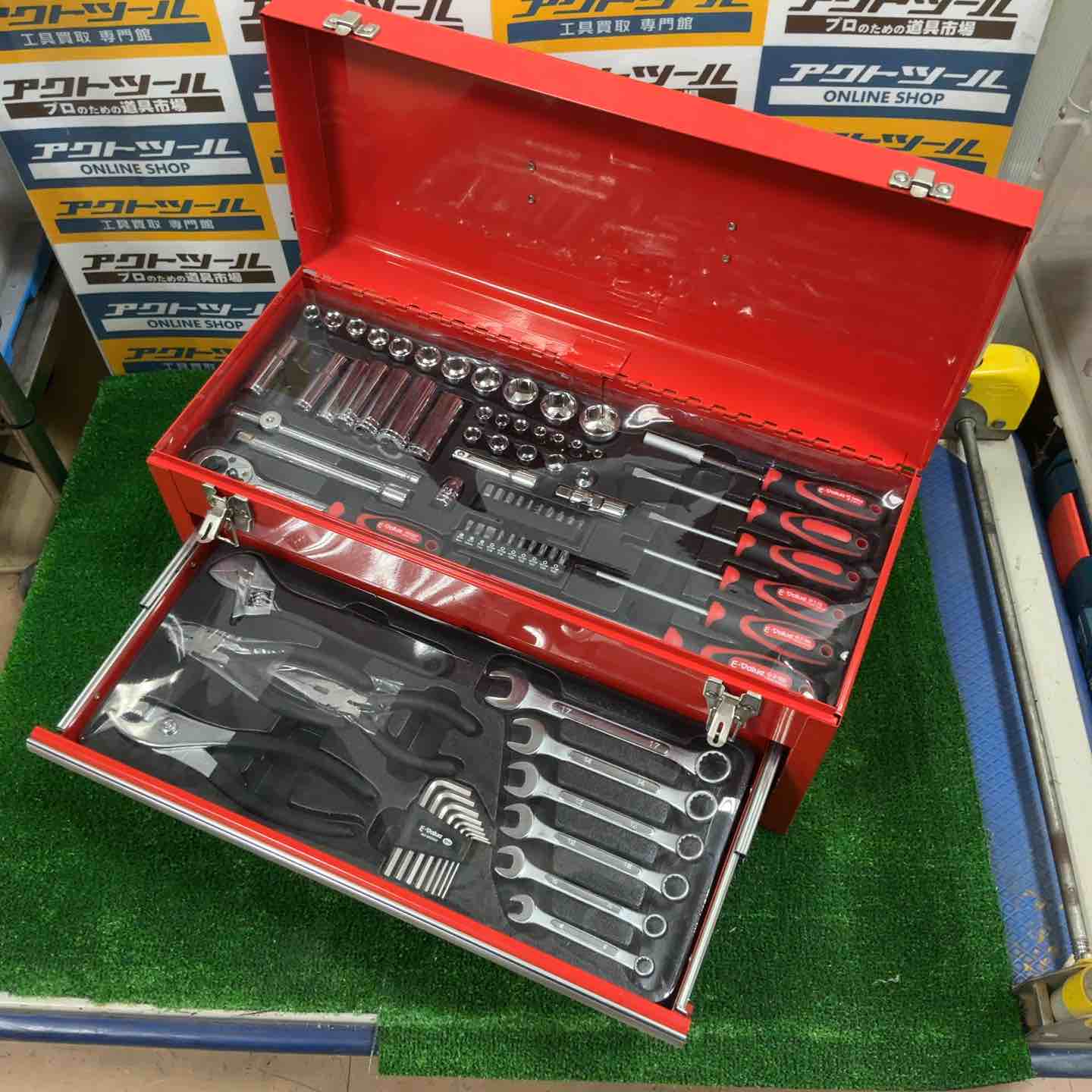 新品 82点セット E-Value 工具セット EST-1682RE 【激安】E-Valueの