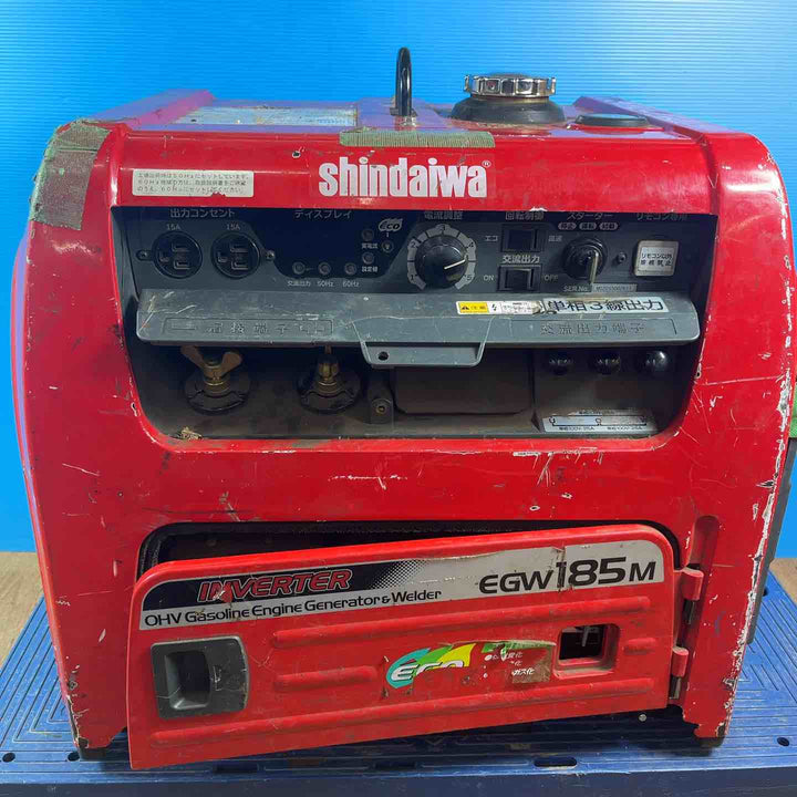 【店頭受取り限定】◇やまびこ産業機械 新ダイワ EGW185M-ISTエンジン溶接機【岩槻店】