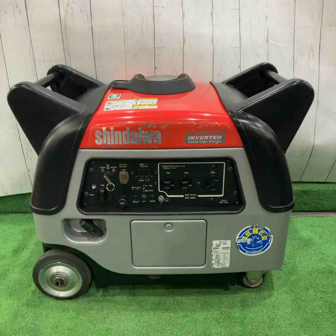 【店頭受取り限定】★新ダイワ(Shindaiwa) インバーター発電機 IEG2800M 動作確認済【川口店】