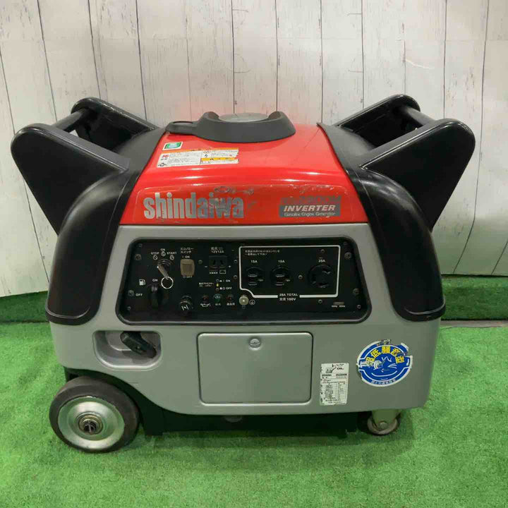 【店頭受取り限定】★新ダイワ(Shindaiwa) インバーター発電機 IEG2800M 動作確認済【川口店】