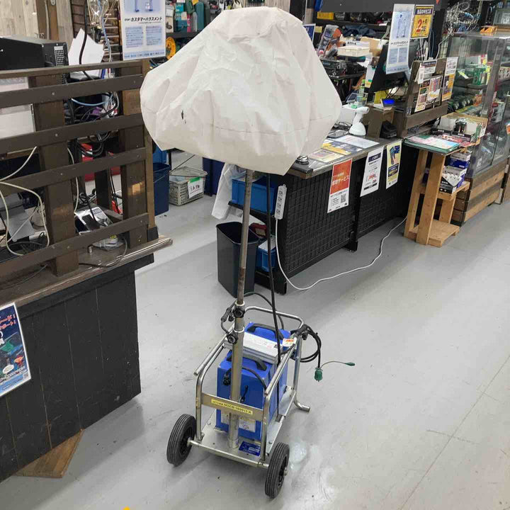 【店頭受取り限定】日星工業 バルーン投光器 ZEROライト静夜 ZLS-12LFS-EV【戸田店】