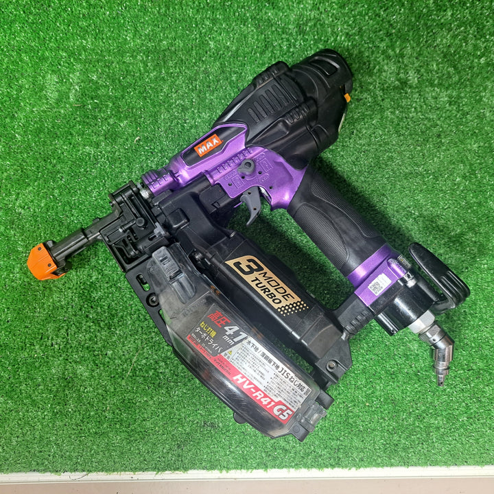 ☆マックス(MAX) 高圧エアネジ打ち機 HV-R41G5-M(限定色) メタリックパープル【岩槻店】