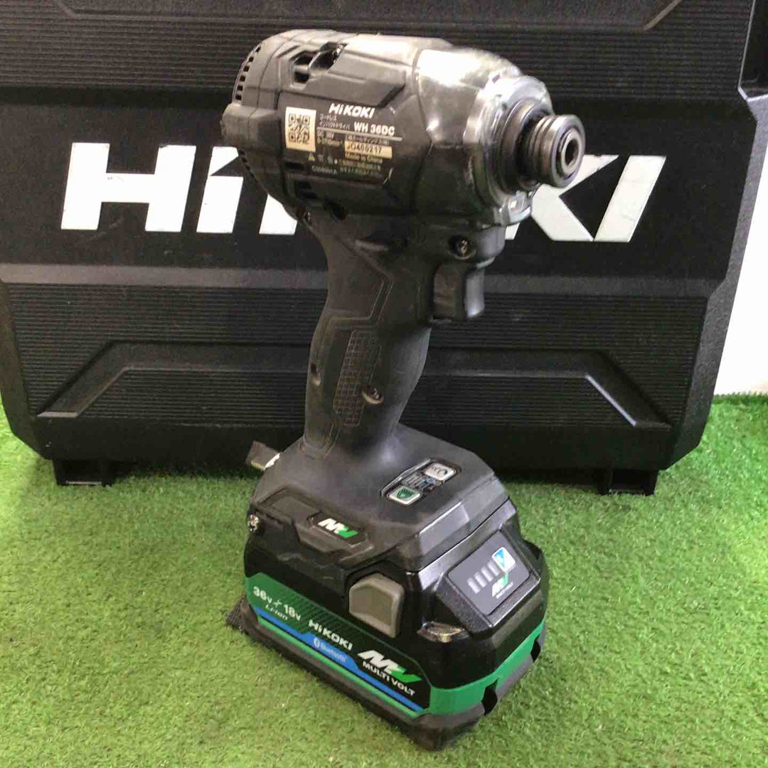 ★ハイコーキ(HIKOKI ※旧:日立工機) コードレスインパクトドライバー WH36DC(2XPSZ)(L)【町田店】