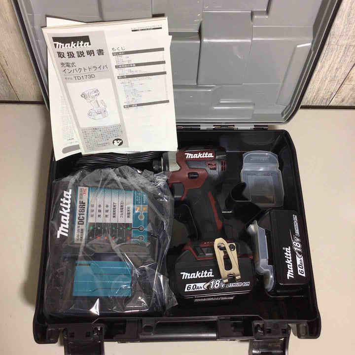 ★マキタ(makita) コードレスインパクトドライバー TD173DGXAR【戸田店】