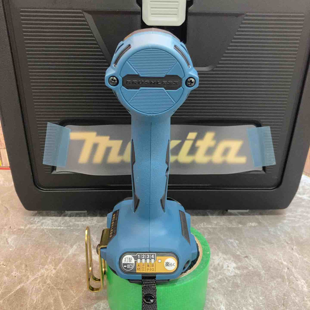 【未使用品】本体+ケース マキタ makita コードレスインパクトドライバー TD173DZPB LXT20周年記念 プレミアムブルー【八潮店】