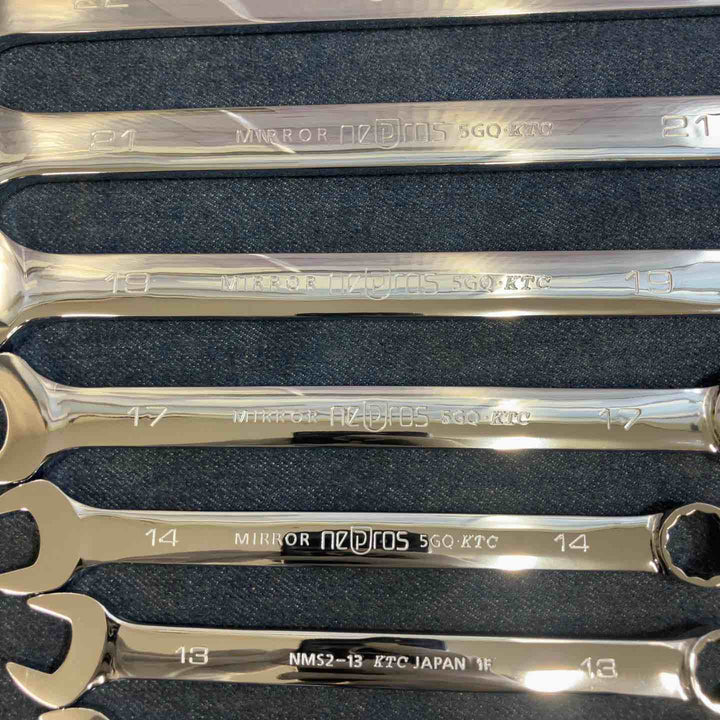 KTC コンビネーションレンチ ネプロス ミラー NMS2-24,22,21,19,17,14,13,12,10,8,7,5.5 12本セット【八潮店】