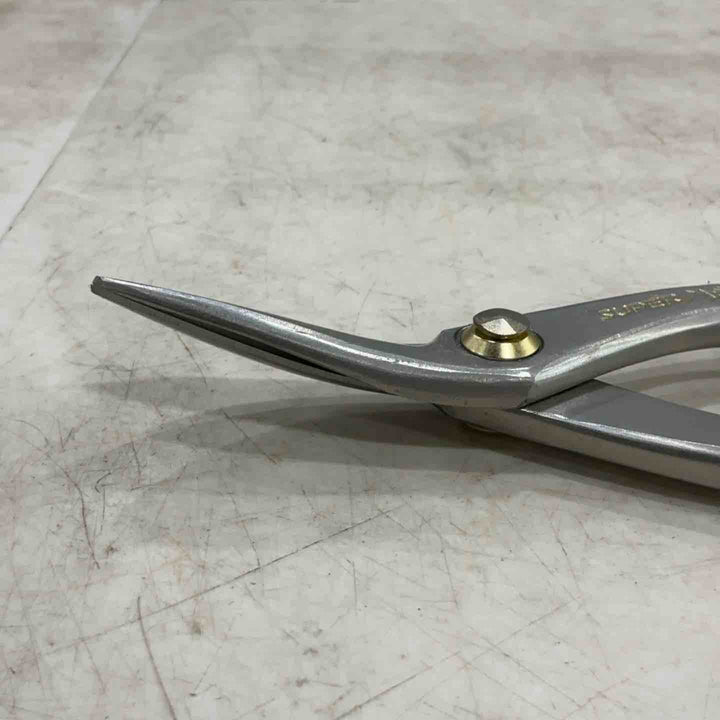 ツボタ 種光 ステン用SLD金切鋏 スーパーハードスリム 柳刃240mm  ホワイト  8503【川口店】